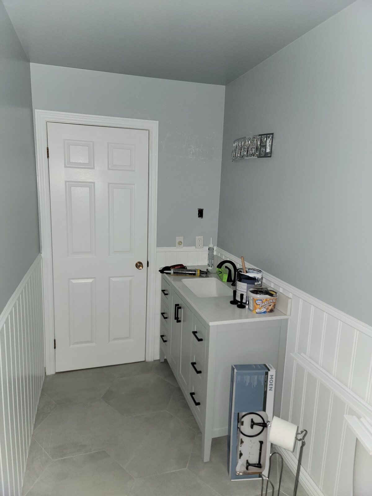 Transformation d’une salle de bain — Après